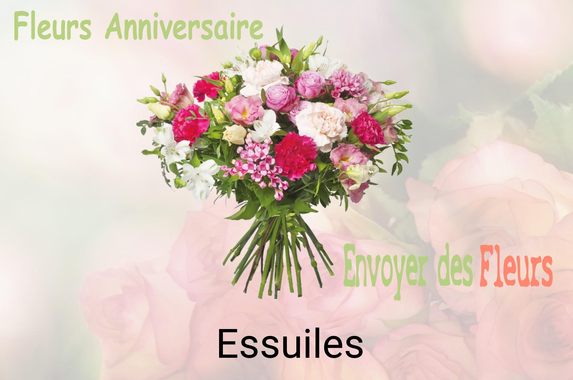 Bouquet de fleurs d’anniversaire livré à Essuiles